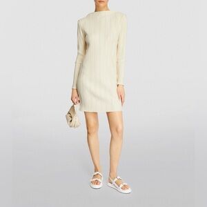 NWT Anine Bing Kira Dress in Buttercream S